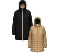 K-Way - Chaquetas Mujer - Sophie St Thermo Double Black Pure Beige Khaki para Mujer - Talla S - Negro Negro S