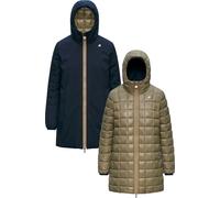 K-Way - Chaquetas Mujer - Sophie St Thermo Double Blue Depth Green Army para Mujer - Talla L - Azul marino Azul marino L