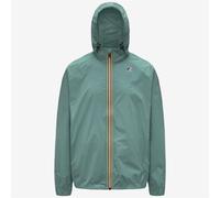 K-WAY Cortavientos con capucha unisex LE VRAI CLAUDE 4.0. Color azul verde