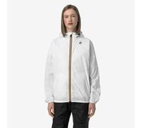 K-WAY Cortavientos con capucha unisex LE VRAI CLAUDE 4.0. Color Blanco