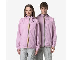 K-WAY Cortavientos con capucha unisex LE VRAI CLAUDE 4.0. Color Rosa Claro