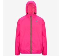 K-WAY Cortavientos con capucha unisex LE VRAI CLAUDE 4.0. Color Rosa Fucsia
