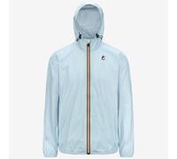 K-way Cortavientos con capucha unisex LE VRAI CLAUDE 4.0. Talla L. Color Azul