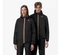K-WAY Cortavientos unisex con capucha LE VRAI CLAUDE 4.0 WARM. Color Negro