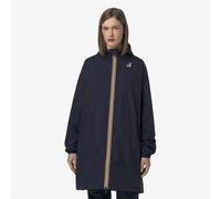 K-WAY Cortavientos unisex de longitud media LE VRAI 4.0 EIFFELEAST. Color azul marino