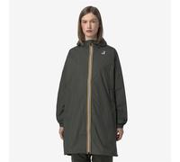 K-WAY Cortavientos unisex de longitud media LE VRAI 4.0 EIFFELEAST. Color Caqui