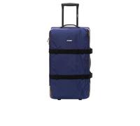 K-way El Blossac M Travel Trolley está hecho de nailon con tela de refuerzo en la base. El accesorio tiene cuatro ruedas que siguen cada movimiento, bolsillos funcionales para organizar., Y17 azul