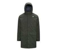 K-Way Giacca Jarno Twill Marmotta Green Blackish-Blue Airforce
