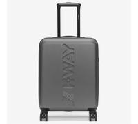 K-way K-AIR Trolley cabina dura de viaje, tamaño perfecto para ser transportado en cabina. El accesorio cuenta con cuatro ruedas para una máxima libertad de movimiento, dos bolsillos con cremallera en