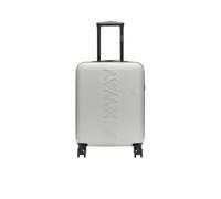 Trolley K-WAY cabina rígida beige, de dimensiones perfectas para ser transportado en cabina.