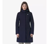 K-WAY Parka longo medio, STEPHY BONDED. Color azul marino