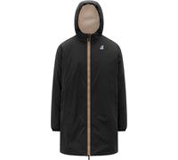 K-Way - Parkas para mujer - Le Vrai 4.0 Eiffel East Orsetto Black Pure de Nylon - Talla M - Negro Negro M