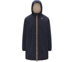 K-Way - Parkas para mujer - Le Vrai 4.0 Eiffel East Orsetto Blue Depth de Nylon - Talla M - Azul marino Azul marino M