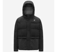 K-WAY Plumífero con capucha LE VRAI 4.0 AURELE HEAVY WARM. Color Negro