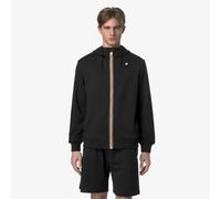 K-WAY RAINS LIGHT SPACER chaqueta con cremallera. Color Negro