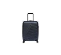 K-Way Trolley cabina Eudoxie, azul oscuro, 100% policarbonato, 55 x 38 x 22 cm, 39 L, 4 ruedas Spinner, cierre TSA