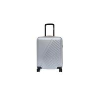 K-Way Trolley cabina Eudoxie, gris, 100% policarbonato, 55 x 38 x 22 cm, 39 L, 4 ruedas giratorias, cerradura TSA