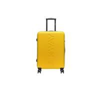 K-Way Trolley K-Air, Maleta Rígida 64,5 cm, 4 Ruedas Spinner, L24 Amarillo, Cerradura TSA, amarillo, 64.5 Centimetri, Moderno