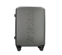 K-Way Trolley k-air spinner M L23 Equipaje, Maleta de Mano, metallic grey, gris, 64.5 x 46 x 26 cm