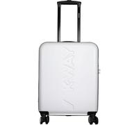 K-Way Trolley k-air spinner S cabina L15 Maletas de Viaje, Maletas, Color blanco., white- blue MD cobalt, 55 x 40 x 20 cm