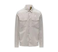 K-Way - Umbert Stretch 2Layers Overshirt - Jackets - Hombre - Beige - S -