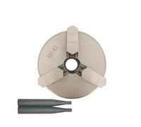 K01-50 K01-63 Portabrocas niquelado K01-50 de tres/cuatro mandíbulas K01-63 adecuado for Mini mandril de torno M14 * 1 biela(K01-63)