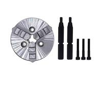 K01-63 50 80 Torno Mini Chuck 3 mandíbulas Mano de carpintería MANO CHUCK CON HILO DE MONTAJE TORNILLO TORNO AUTÍFIO TORRE MUCHA HERRAMIENTE Taladrado Fresado(K01-80B)