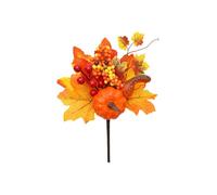 (K1)Artificial Maple Leaves Pumpkin Stem For Table Centerpiece & Wall Hanging Decoration