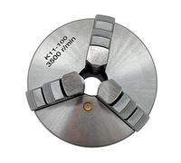 K11 100mm 3 Jaw Lathe Chuck Manual Metal auto centrado K11-100 Pastilla de torno con mandíbulas Máquinas torneado Accesorios Taladrado Fresado