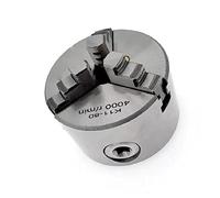 K11 80mm 3 mandíbula torno manual Metal auto centrado K11-80 Pastilla de con mandíbulas Máquinas torneado Accesorios Taladrado Fresado