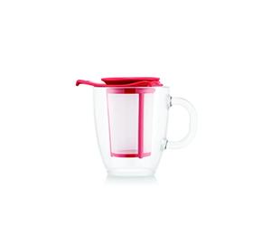 K11239-04 YO-YO SET - Taza de cristal templado (0,35 l, filtro de plástico)