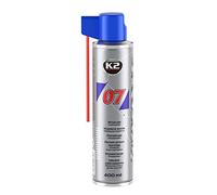 K2 Aceite Lubricante Multifuncional - Grasa para Liberar Conexiones, Piezas Atascadas y Oxidadas - Evita la Formación de Corrosión - Grasa Lubricante Multiusos Spray 400 ml