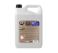 K2 ACTIVE FOAM Espuma Activa para Lavado de Coches - Limpieza Profunda y Potente Acción Desengrasante - pH Neutro y Segura para la Pintura - Compatible con Lanza de Espuma - 5L