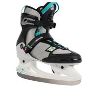 K2 Alexis Ice Pro 25f0016-Patines Mujer, Color Azul Patines de Hielo, Negro-Verde petróleo, EU: 34 (Mondo: 210 / cm: 21 / UK: 1.5 / US: 4)
