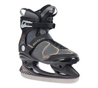 K2 Alexis Ice Pro Patines de Hielo, Mujeres, Negro-Antracita-Coral, EU: 39.5 (UK: 6 / cm: 25.5