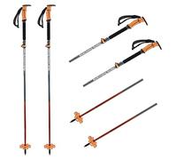 K2 BCA 23E0202 Scepter 4S - Bastón de excursión, Color Negro y Naranja