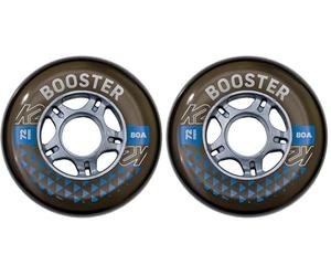 K2 Booster 80a Inline Skate Wheels Brown/Blue