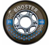 K2 Skates 30F3005 Booster 72Mm / 80A 8-Wheel Pack W/Ilq 5 - Paquete de Ruedas, Negro, 72 mm/80A
