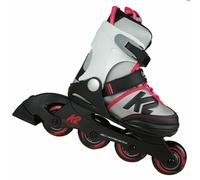 K2 Cadence Junior Ltd Chica Kinder-Inliner Inline-Skates 72mm/83A Blanco/Rosa