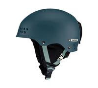K2 - Cascos esquís mujer - Emphasis Pearl Dark Teal para Mujer - Talla 55-59 cm - Azul marino Azul marino 55-59 cm