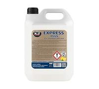 K2 Champú para Coches Express Plus| 5 L| Lavado Rápido y Efectivo | Publido Brillante |Producto Seguro | Elimina Las Impurezas|con Cera Natural de Carnuba | 5 litros