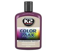 K2 Color Max - Cera de esmalte regenerador para cubrir arañazos, color vino tinto