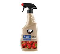 K2 - Deocar - Ambientador de Coche - Agradable Aroma a Fresa - Hipoalergénico - 700 Ml.
