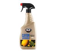 K2 - Deocar - Ambientador de Coche - Agradable Aroma a Limón - Hipoalergénico - 700 Ml.