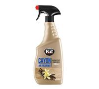 K2 DEOCAR VAINILLA - Ambientador de Coche - Aroma a Vainilla Concentrado - 700 ML