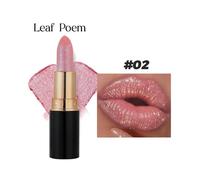 (k2)Diamond Glitter Lipstick, Glitter Lip Gloss, Diamond Lip Gloss Glitter Lipstick Waterproof & Long-Lasting with Sparkling Finish for Party & Daily