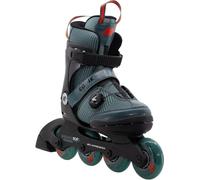K2 Eddie Boa 30M0701 - Patines en línea para niño, Color Verde Oscuro