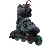 K2 Eddie Boa 30M0701 - Patines en línea para niño, Color Verde Oscuro