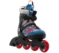 K2 Eddie Pro 30M0700 - Patines en línea para niño, Color Gris y Azul