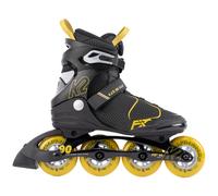 K2 F.I.T 90 BOA, patines, hombre, negro 41,5 Black/Yellow